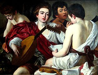 Caravaggio, Concerto (The Musicians)
